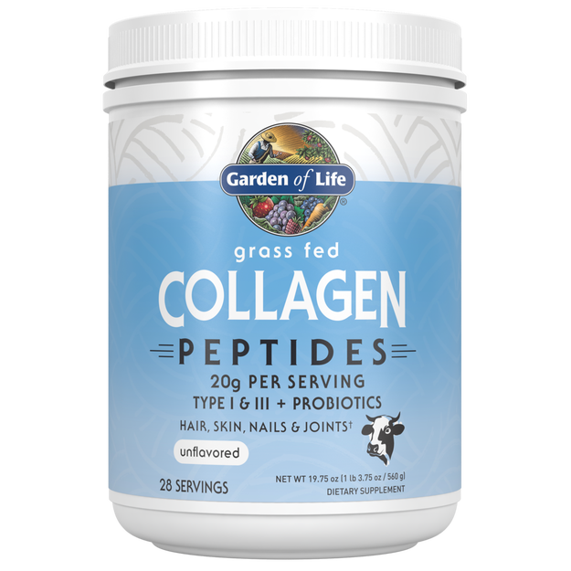 Garden of Life - Grass Fed Collagen Peptides - 560 g