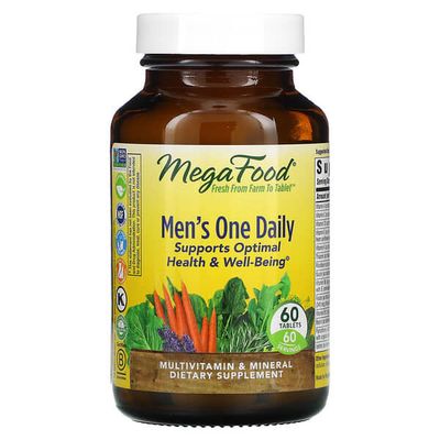 Megafood - Men’s One Daily - 60 Tablets