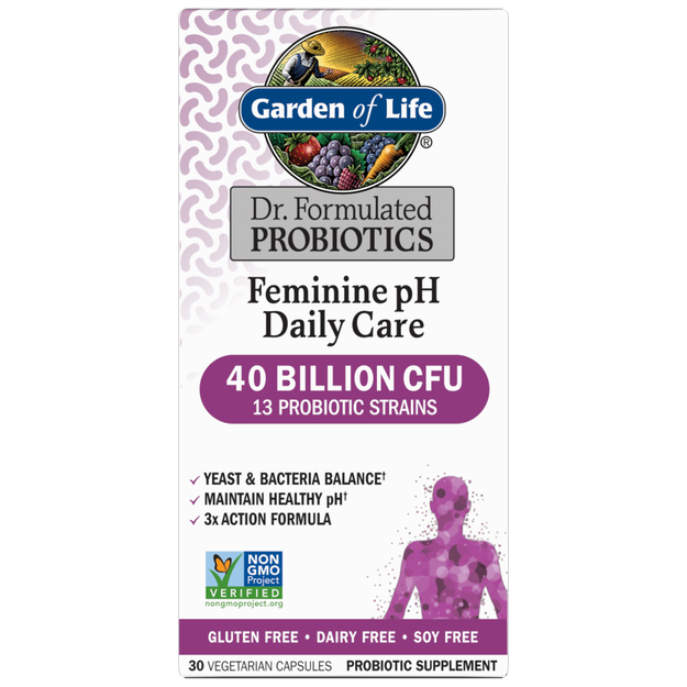 Garden of Life - Dr. Formulated Once Daily Women's Probiotics - 30 Veg Capsules