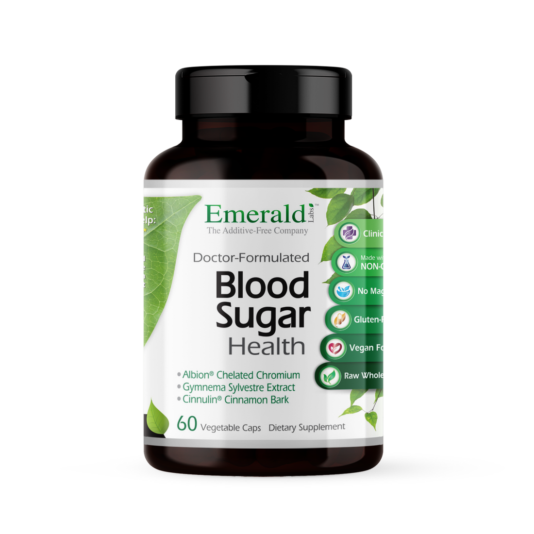 Emerald Labs - Blood Sugar Health - 60 Veg Capsules