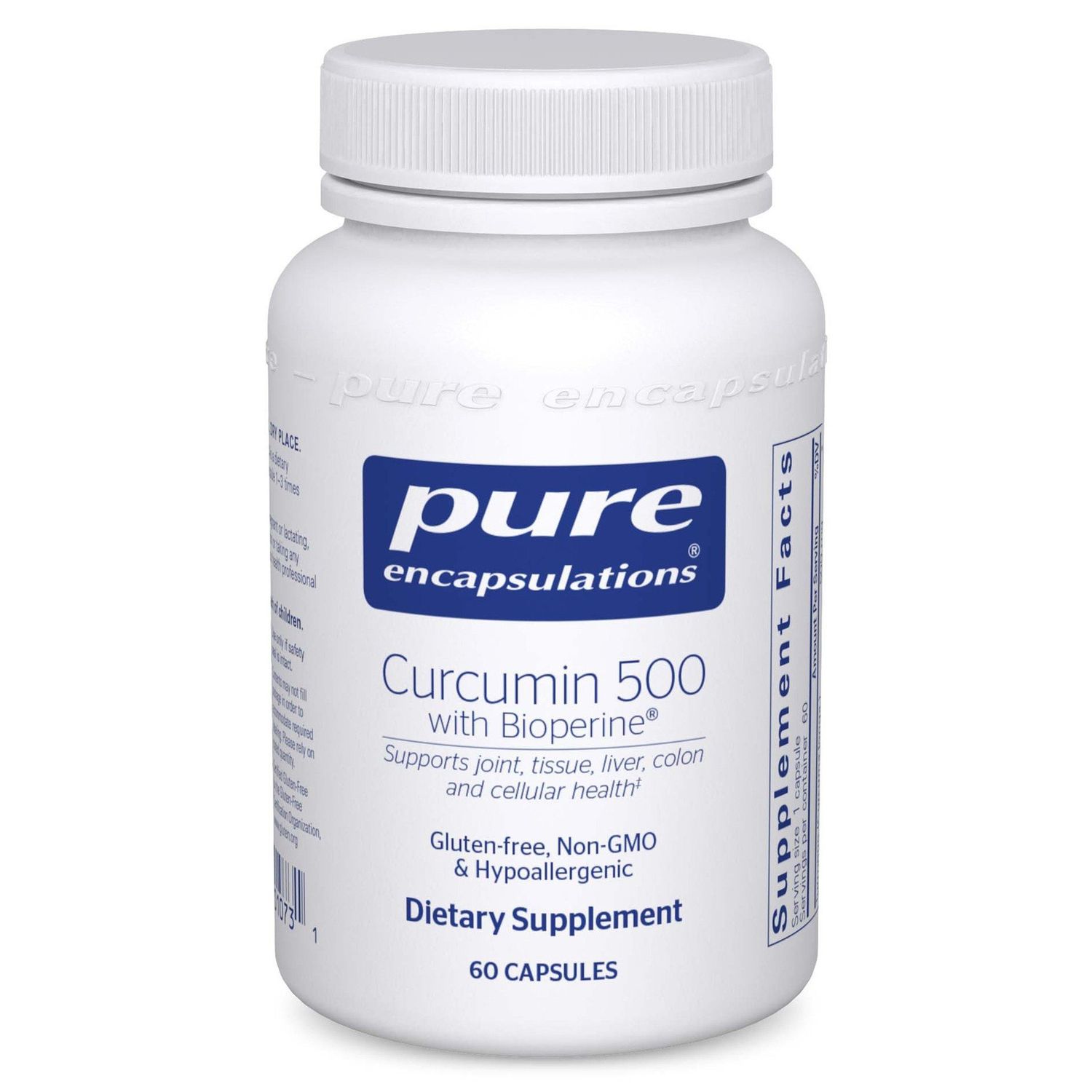 Pure Encapsulations - Curcumin w Bioperine - 60 Capsules