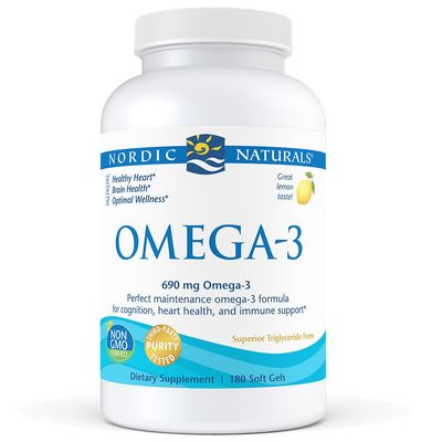 Nordic Naturals - Omega 3 Lemon 690 mg - 180 count