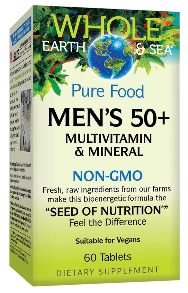Natural Factors - WE&amp;S Mens 50+ Multi - 60 Tablets