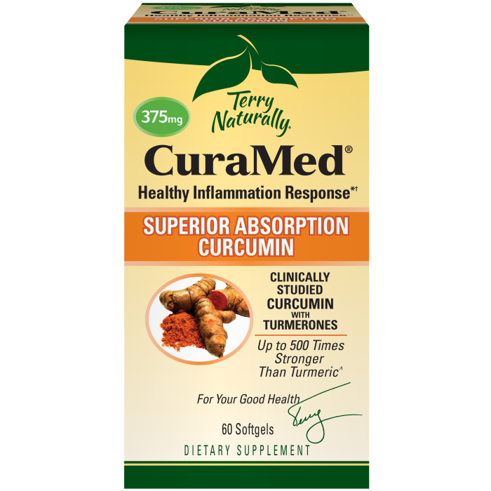 Terry Naturally - Curamed 375 mg - 60 Softgels