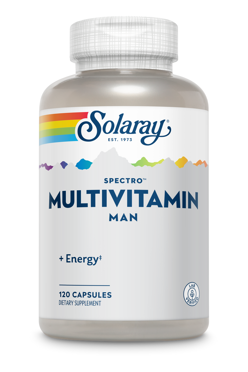Solaray - Spectro Man Multivitamin - 120 Capsules