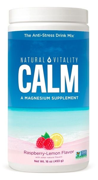 Natural Vitality - Natural Calm Raspberry Lemon - 16 oz