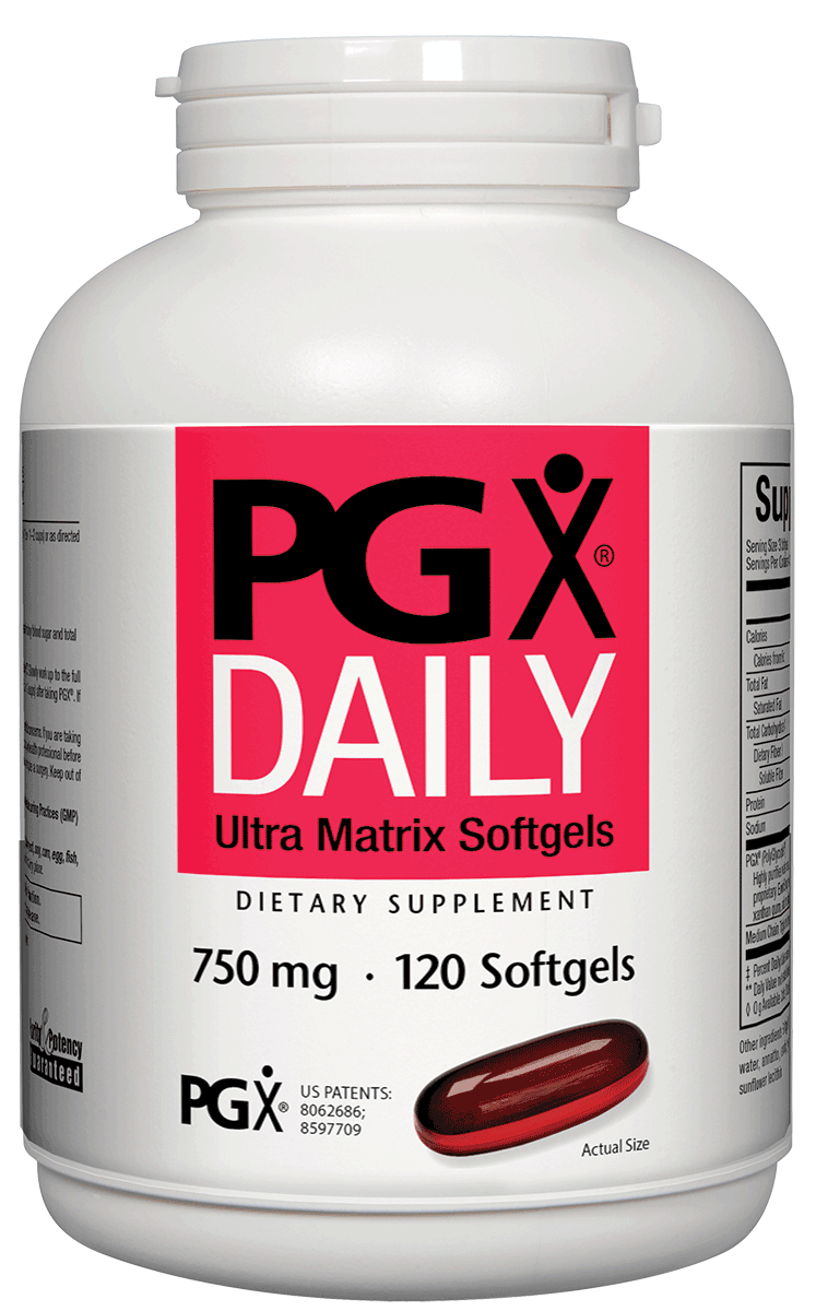 Natural Factors - Pgx Daily Ultra Matrix 750 mg - 120 Softgels