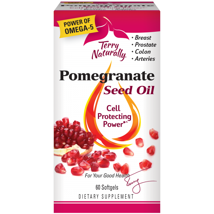 Terry Naturally - Pomegranate Seed Oil - 60 Softgels