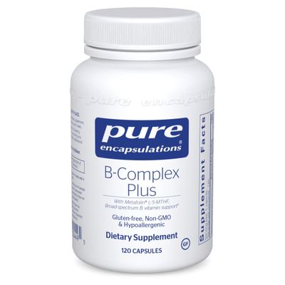 Pure Encapsulations - B Complex Plus - 120 Veg Capsules Pure Encapsulations - B Complex Plus - 120 Veg Capsules