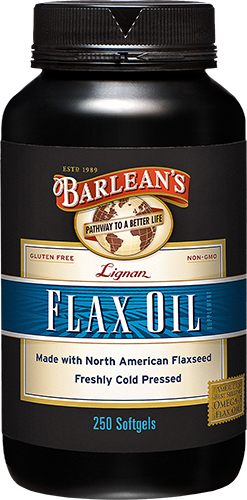 Barleans - Lignan Flax Softgels - 250 Softgels
