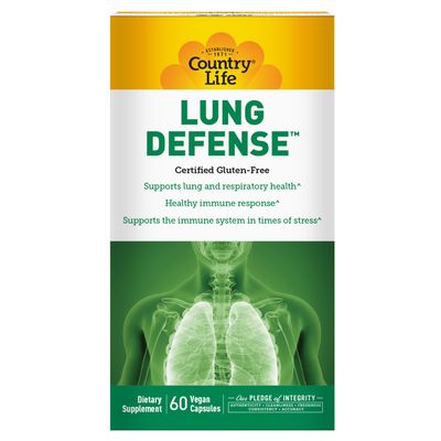 Country Life - Lung Defense - 60 Veg Capsules Country Life - Lung Defense - 60 Veg Capsules