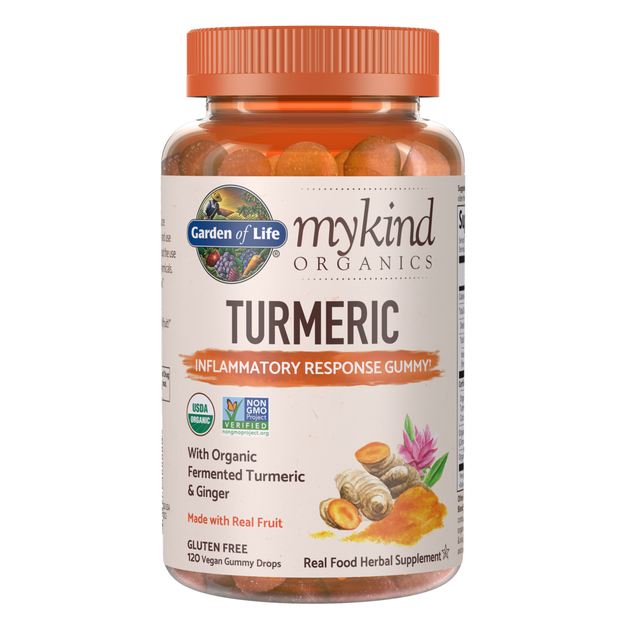 Garden of Life - Mykind Organics Turmeric Gummies - 120 Gummies