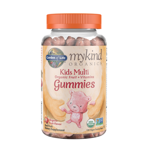 Garden of Life - Mykind Organics Kids Multi Gummies Fruit - 120 Gummies