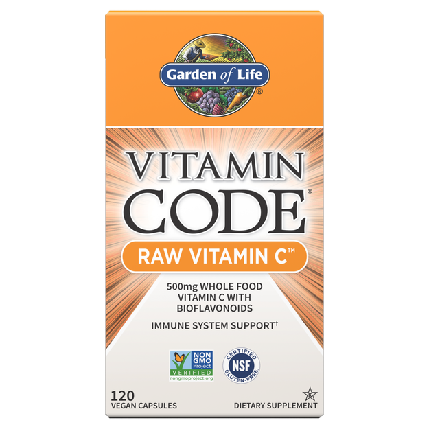 Garden of Life - Vitamin Code Raw Vitamin C - 120 Capsules