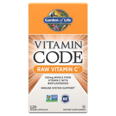 Garden of Life - Vitamin Code Raw Vitamin C - 120 Capsules Garden of Life - Vitamin Code Raw Vitamin C - 120 Capsules