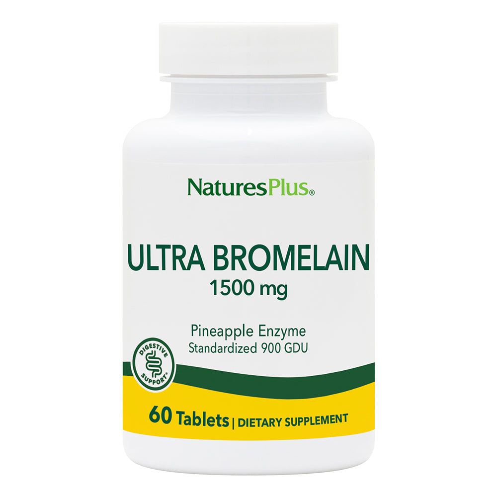Natures Plus - Ultra Bromelain 1500 mg - 60 count