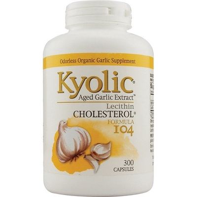 Kyolic - Aged Garlic Extract W/ Lecithin Formula 104 - 300 Capsules