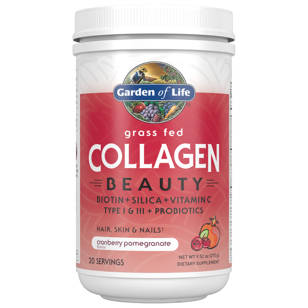 Garden of Life - Collagen Beauty Cranberry Pomegranate - 9.52 oz