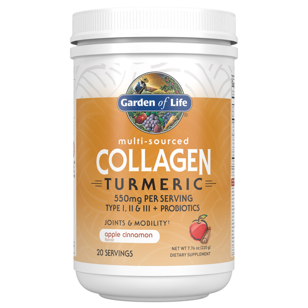 Garden of Life - Collagen Turmeric Apple Cinnamon - 8 oz