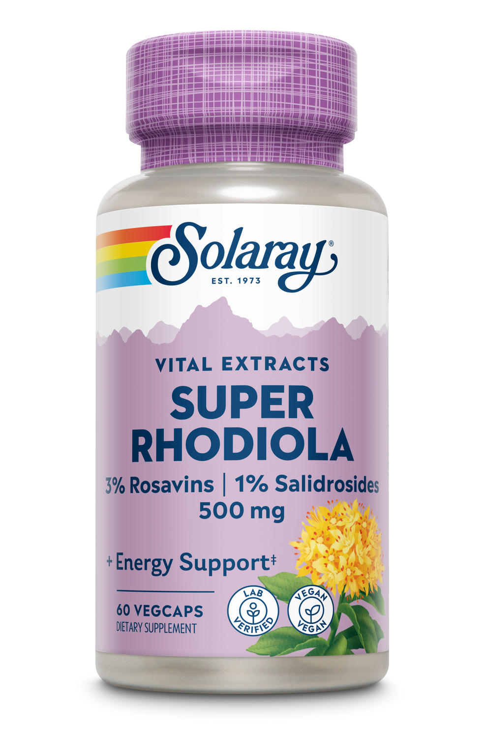 Solaray - Super Rhodio Lav - 60 count
