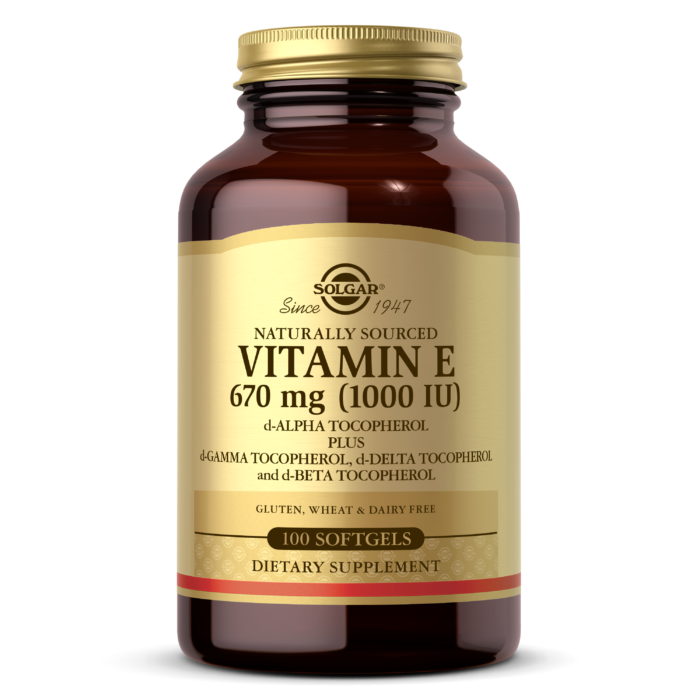 Solgar - Vitamin E 1000 IU - 100 Softgels