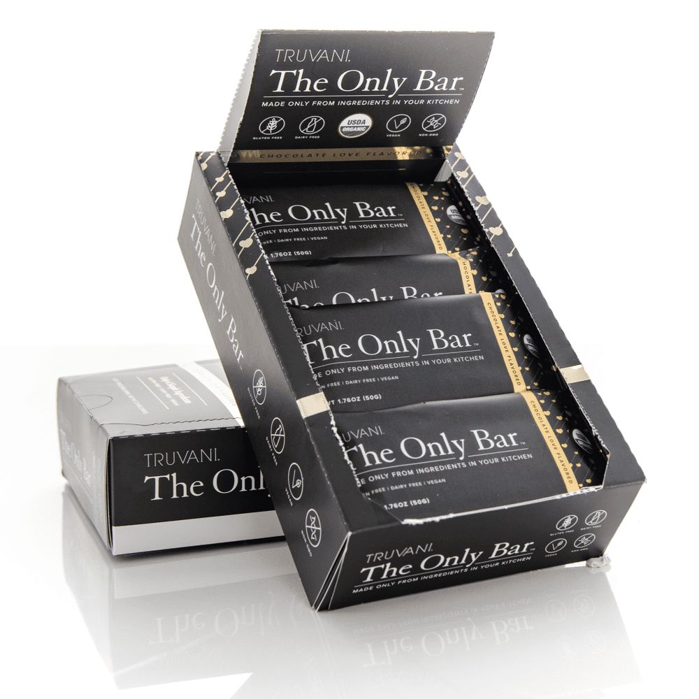 Truvani - Box of The Only Protein Bars Chocolate Brownie - 12 Bars