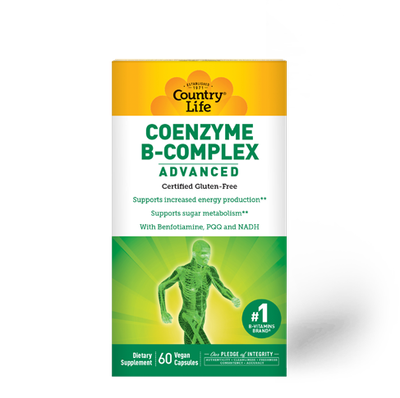 Country Life - Coenzyme B Complex Advanced - 60 Veg Capsules