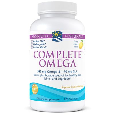 Nordic Naturals - Complete Omega Lemon - 120 Count