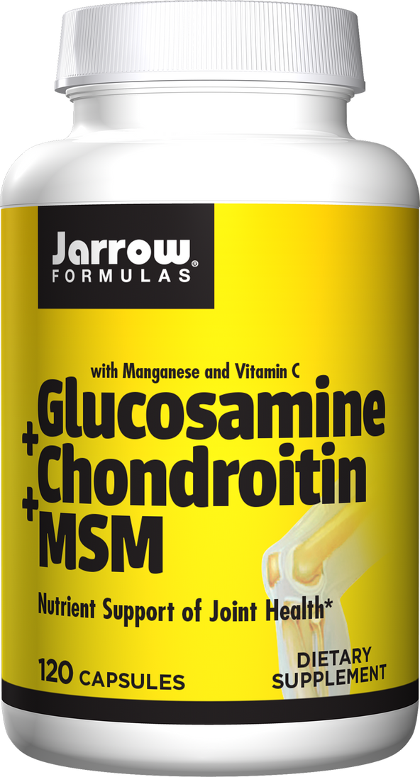 Jarrow - Glucosamine+Chondroitin+MSM - 120 Capsules