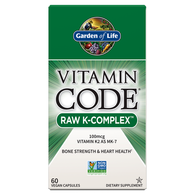 Garden of Life - Vitamin Code Raw K-Complex - 60 Capsules
