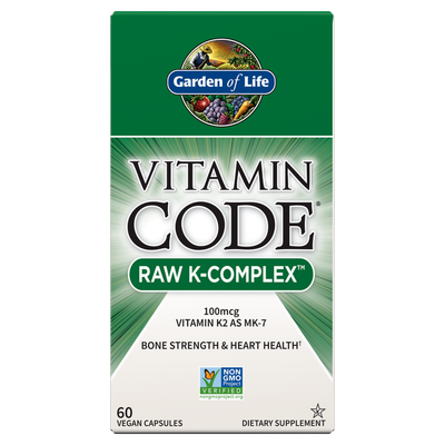 Garden of Life - Vitamin Code Raw K-Complex - 60 Capsules Garden of Life - Vitamin Code Raw K-Complex - 60 Capsules