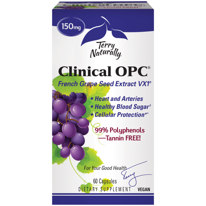 Terry Naturally - Clinical OPC 150 mg - 60 Capsules