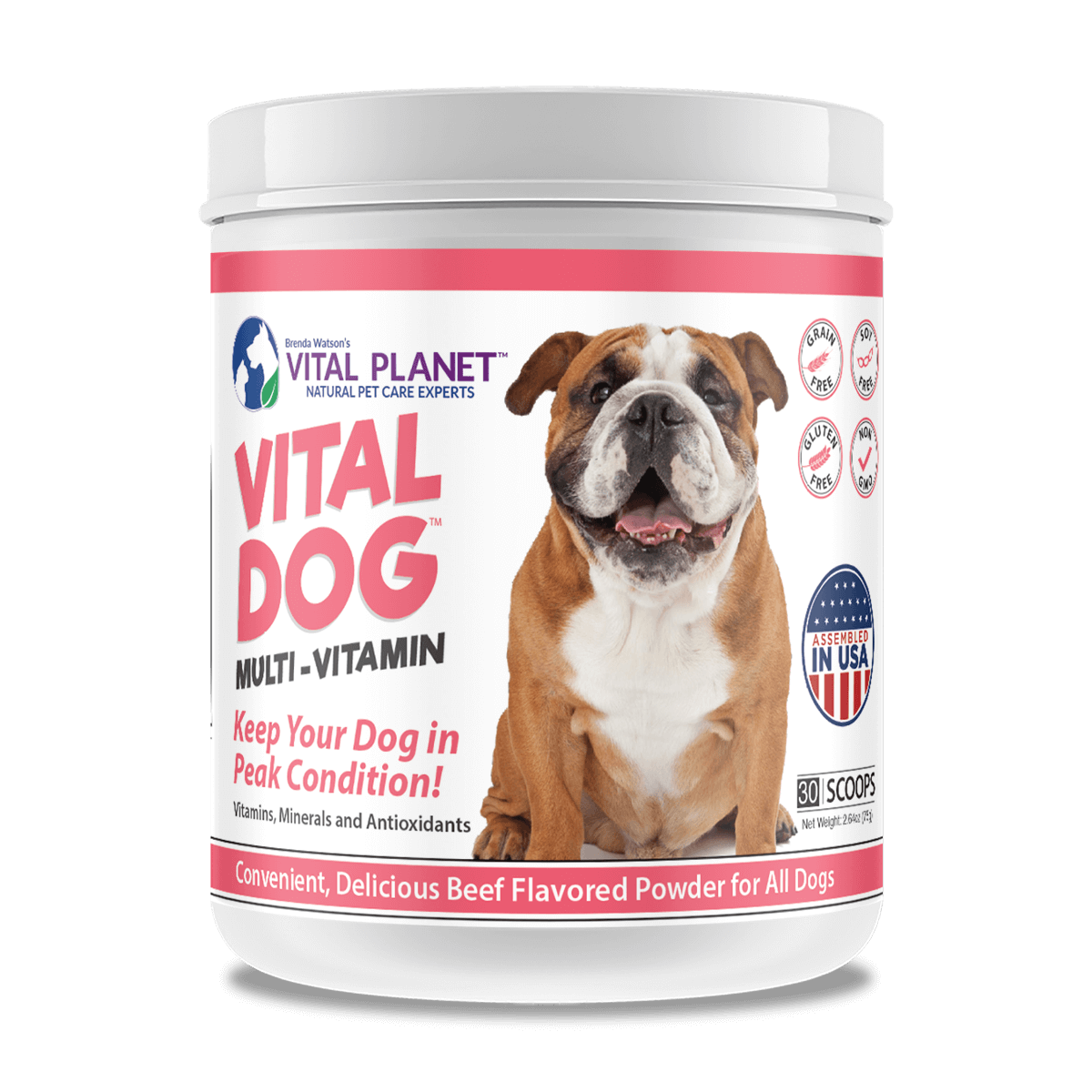 Vital Planet - Vital Dog Daily Vitamin - 30 servings