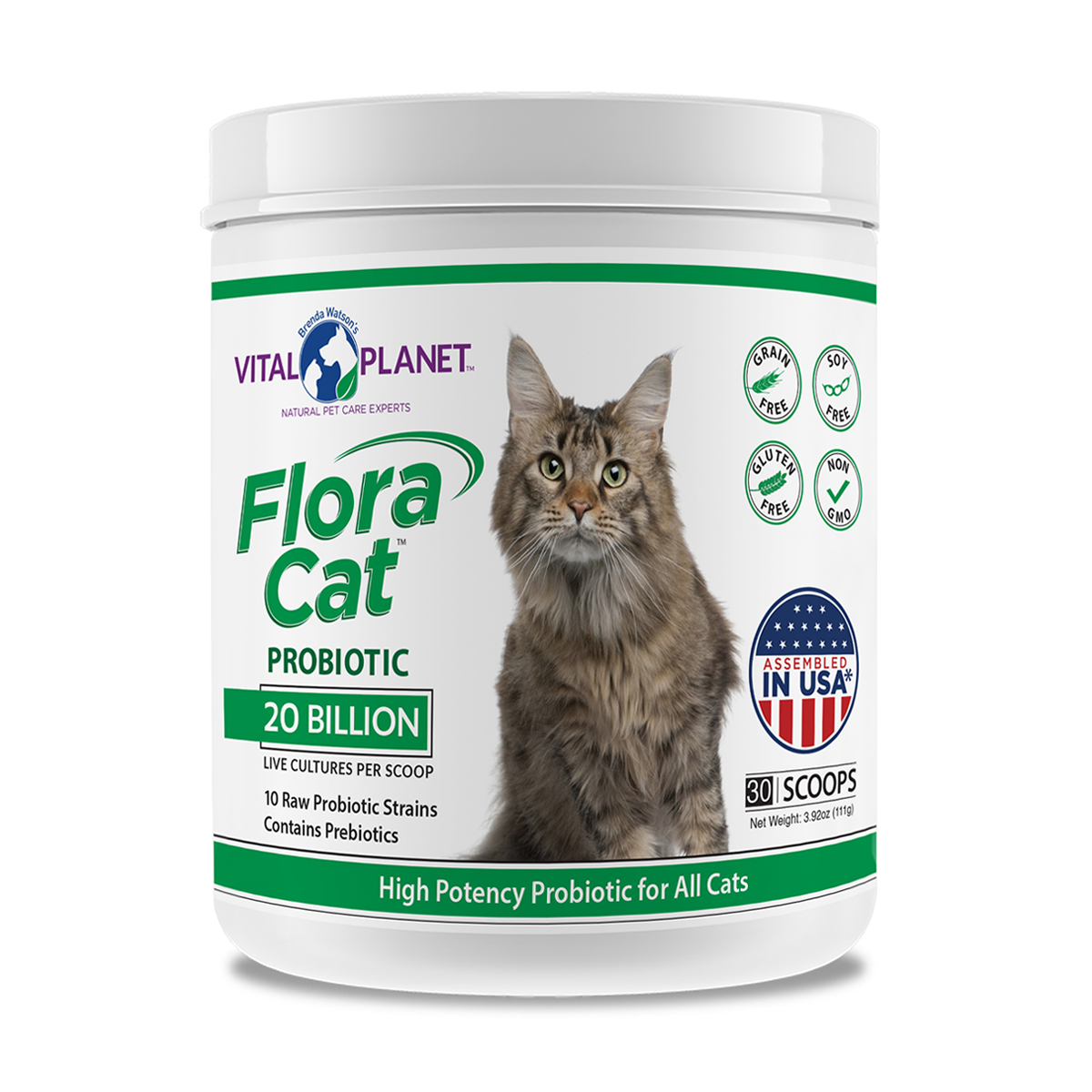 Vital Planet - Flora Cat Powder - 3.92 oz