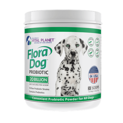 Vital Planet - Flora Dog Powder - 3.92 oz