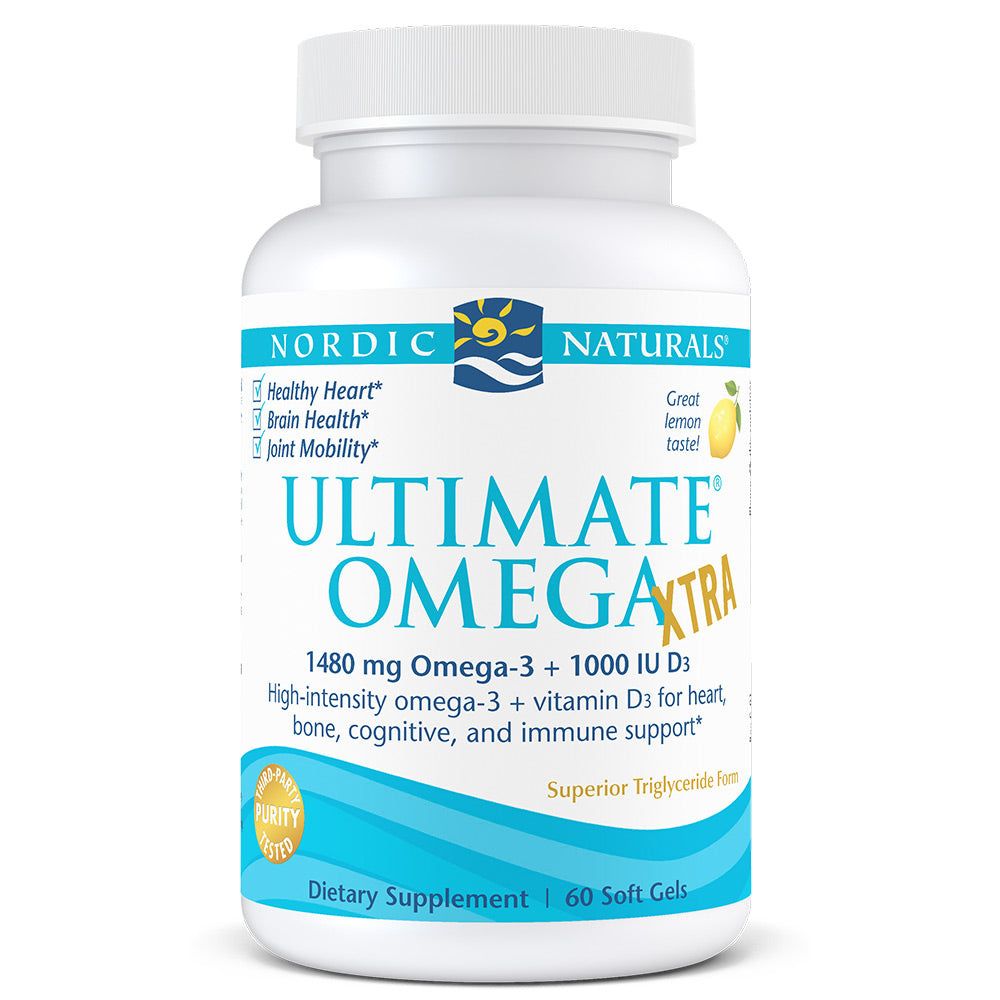 Nordic Naturals - Ultimate Omega Xtra Lemon - 60 Softgels
