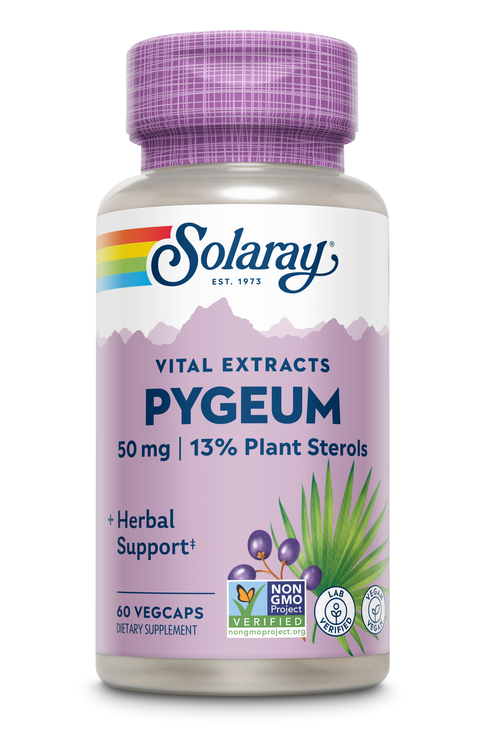 Solaray - Pygeum Afr Ext - 60 Capsules