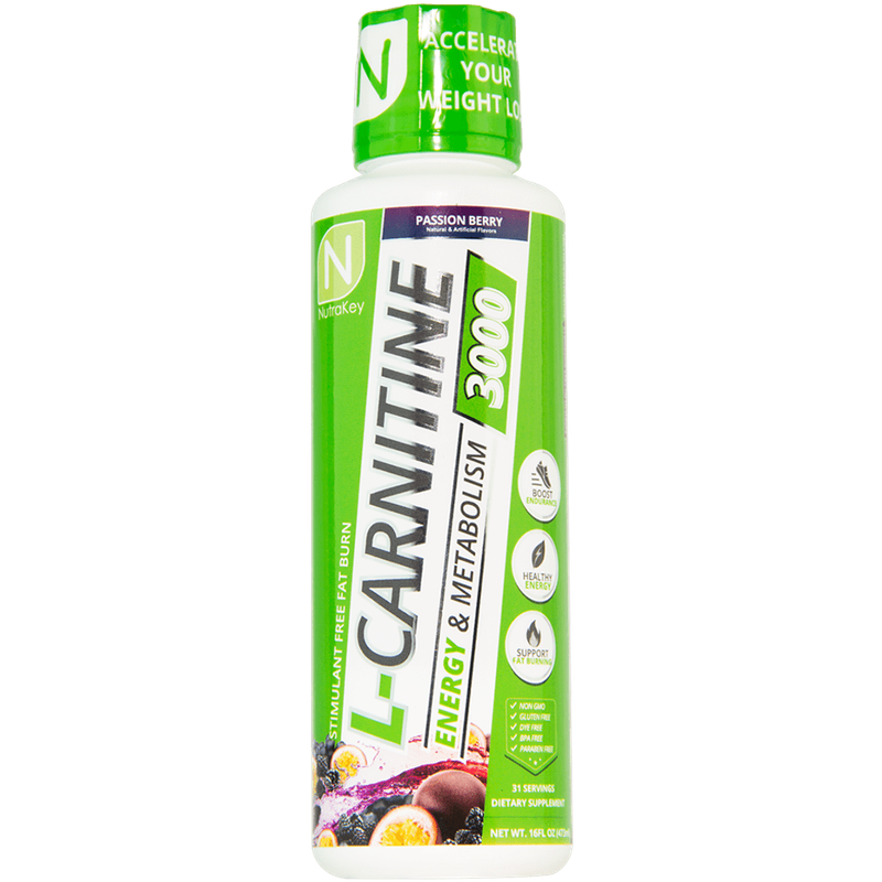 Nutrakey - L-Carnitine 3000 Passion Berry - 16 oz