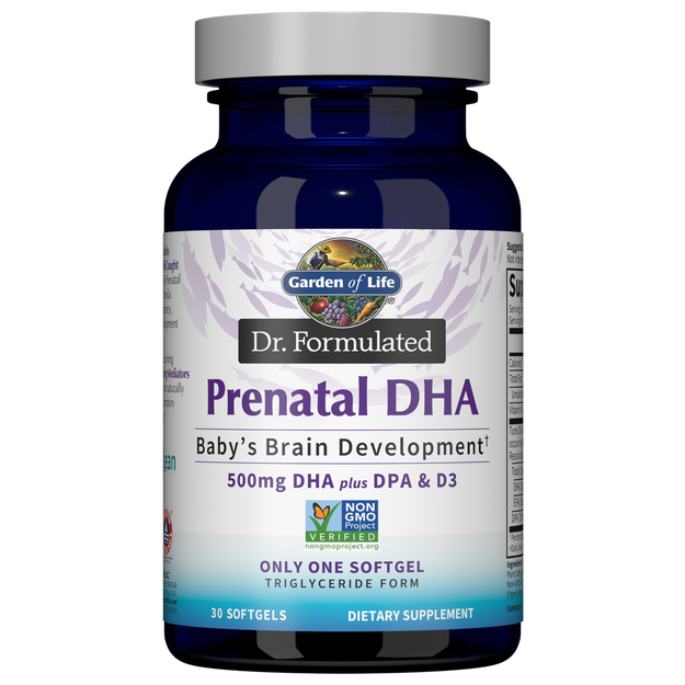 Garden of Life - Dr. Formulated Prenatal Dha - 30 Softgels