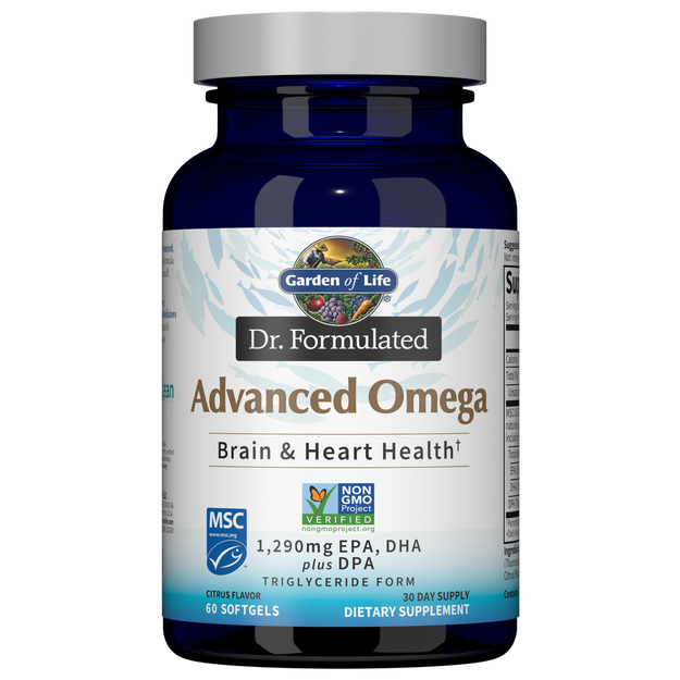 Garden of Life - Dr. Formulated Advanced Omega 3 - 60 Softgels