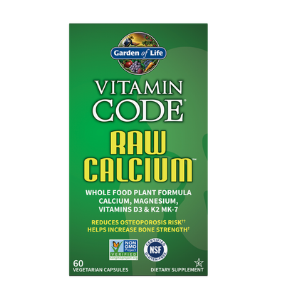Garden of Life - Vitamin Code Raw Calcium - 60 Capsules