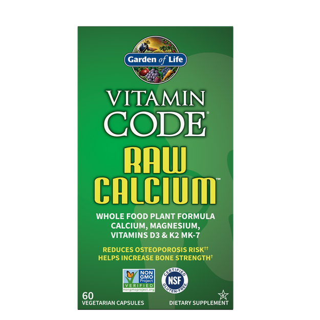 Garden of Life - Vitamin Code Raw Calcium - 60 Capsules