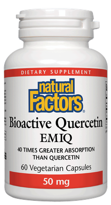 Natural Factors - Bioactive Quercetin Emiq 50 mg - 60 Veg Capsules
