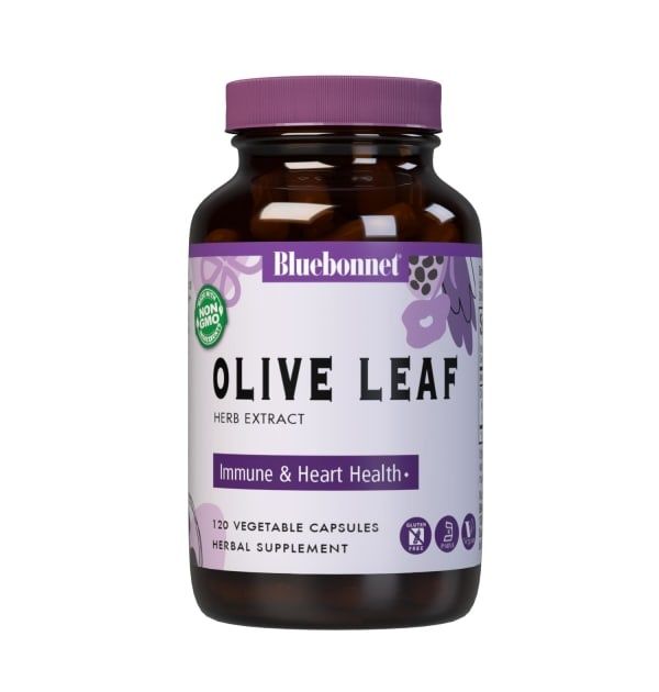 Bluebonnet - Olive Leaf Herb Extract - 120 Veg Capsules