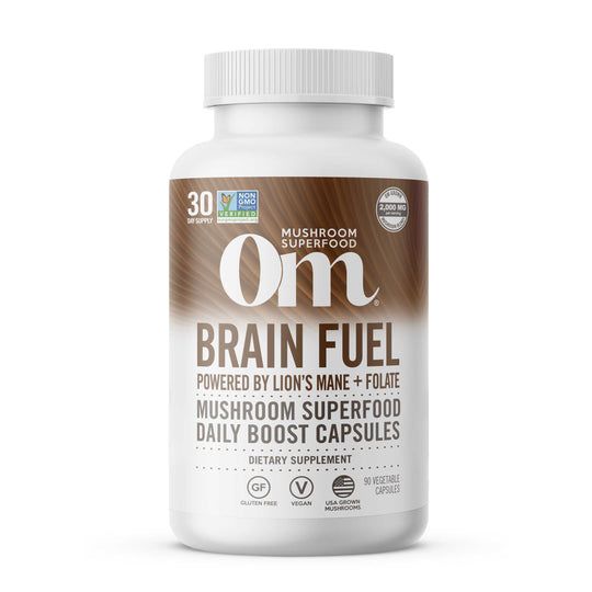 Om - Brain Fuel - 90 Veg Capsules