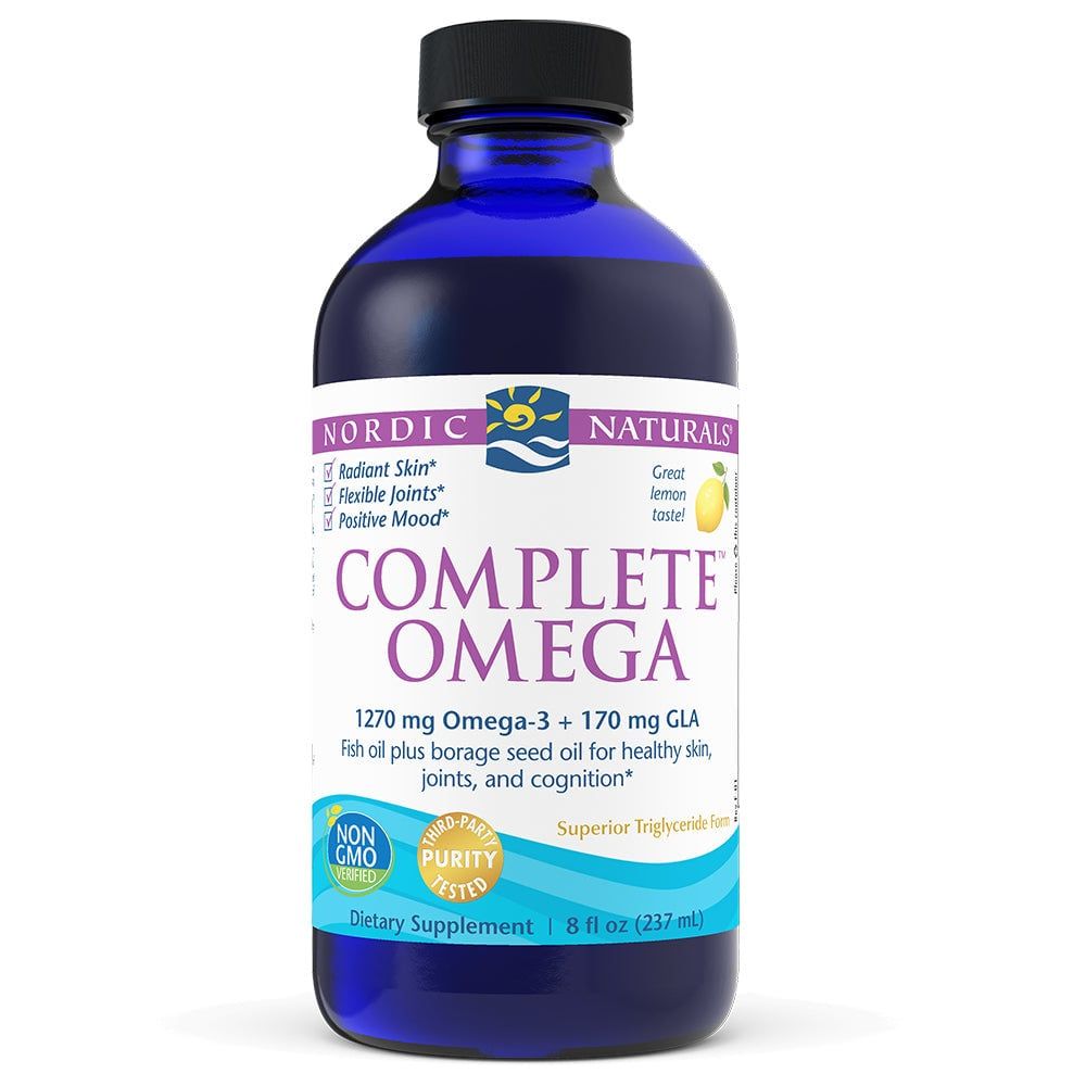 Nordic Naturals - Complete Omega Lemon - 8 oz
