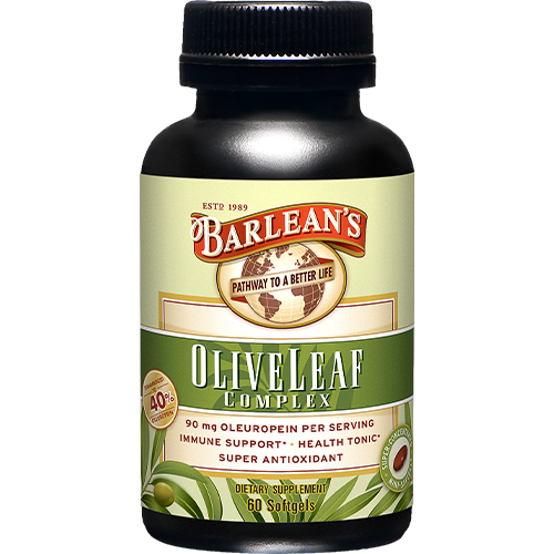 Barleans - Olive Leaf Complex Softgels - 60 Softgels