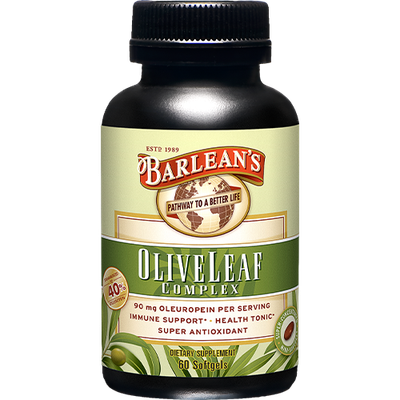 Barleans - Olive Leaf Complex Softgels - 60 Softgels