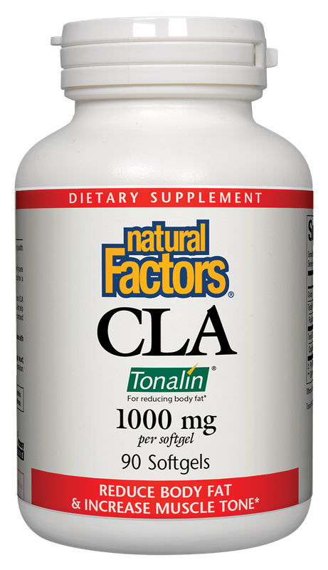 Natural Factors - CLA Tonalin Linoleic Acid 1000 mg - 90 Softgels