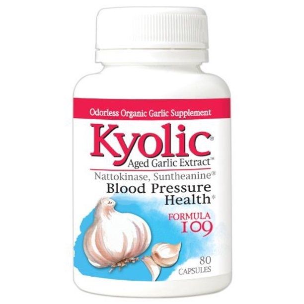 Kyolic - Blood Pressure Formula 109 - 80 Capsules